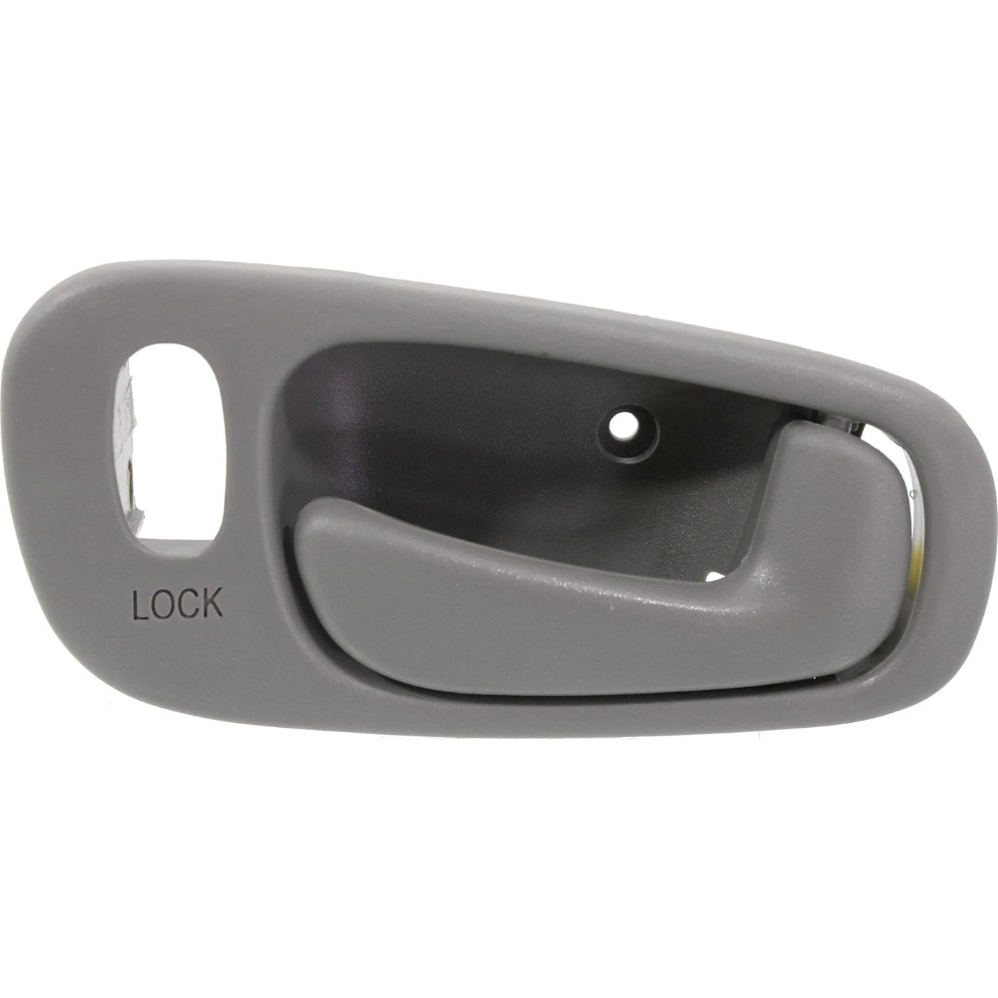 Inside Door Handle Light Gray Front Pair Set for Toyota Corolla Chevy Prizm NEW