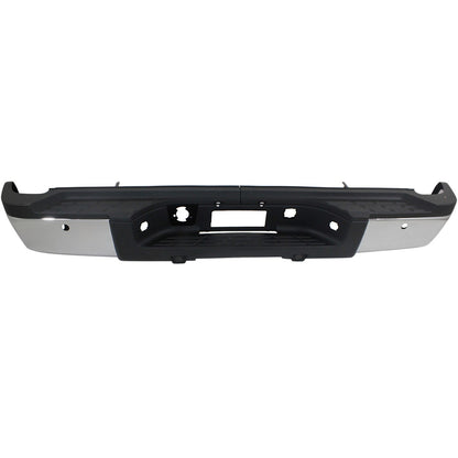 Step Bumper For Chevrolet Silverado 2500 HD 07-10 Rear Single Rear Wheels Chrome