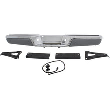 Step Bumper For Dodge Dakota 1997-2004 Rear Bright w/ Gray Pad