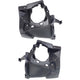 Fog Light Bracket Set For 2014-2016 BMW 428i Front Left and Right Textured Black