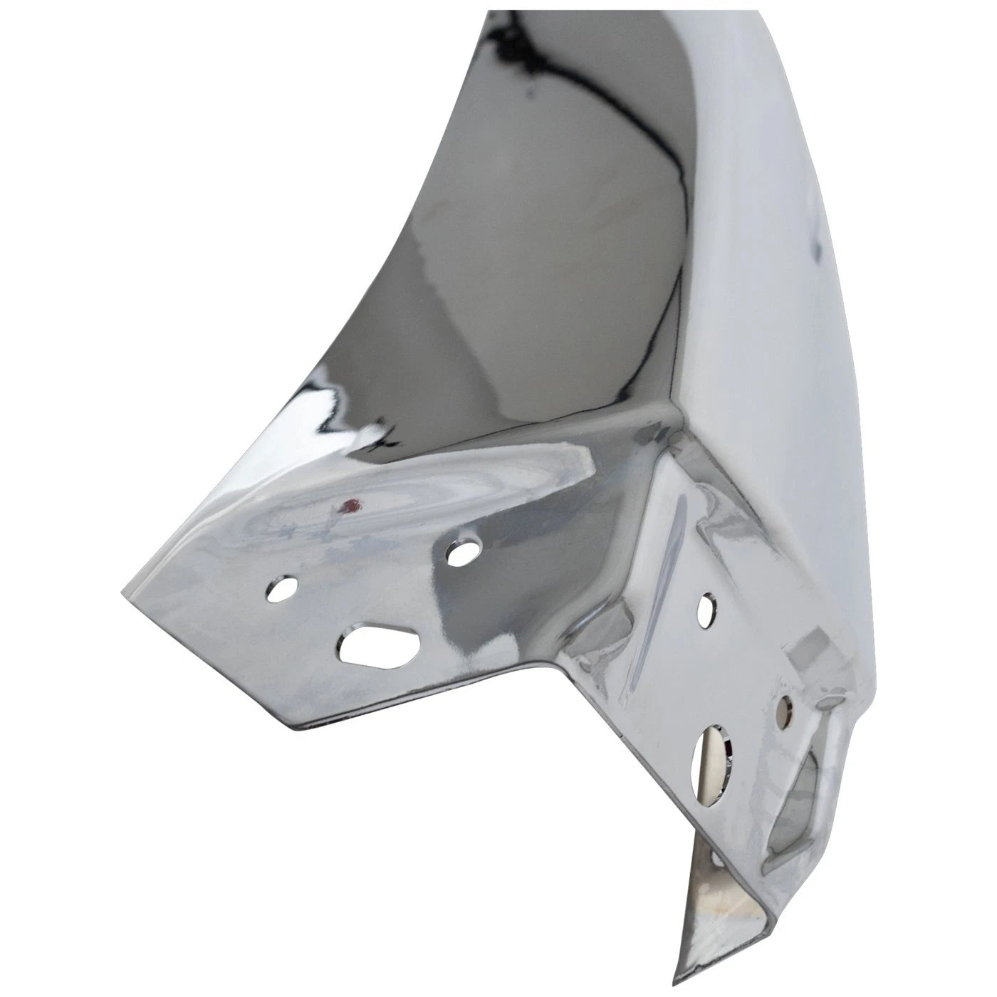 1-Piece Front Bumper For Chevrolet Silverado 1500 2007-2008 Bright