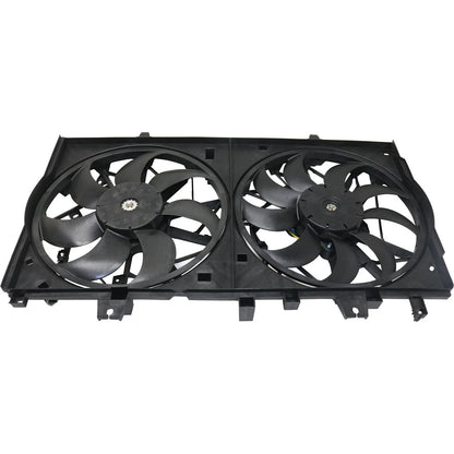 Radiator Cooling Fan Assembly For 2014-2020 Nissan Rogue Dual Fan