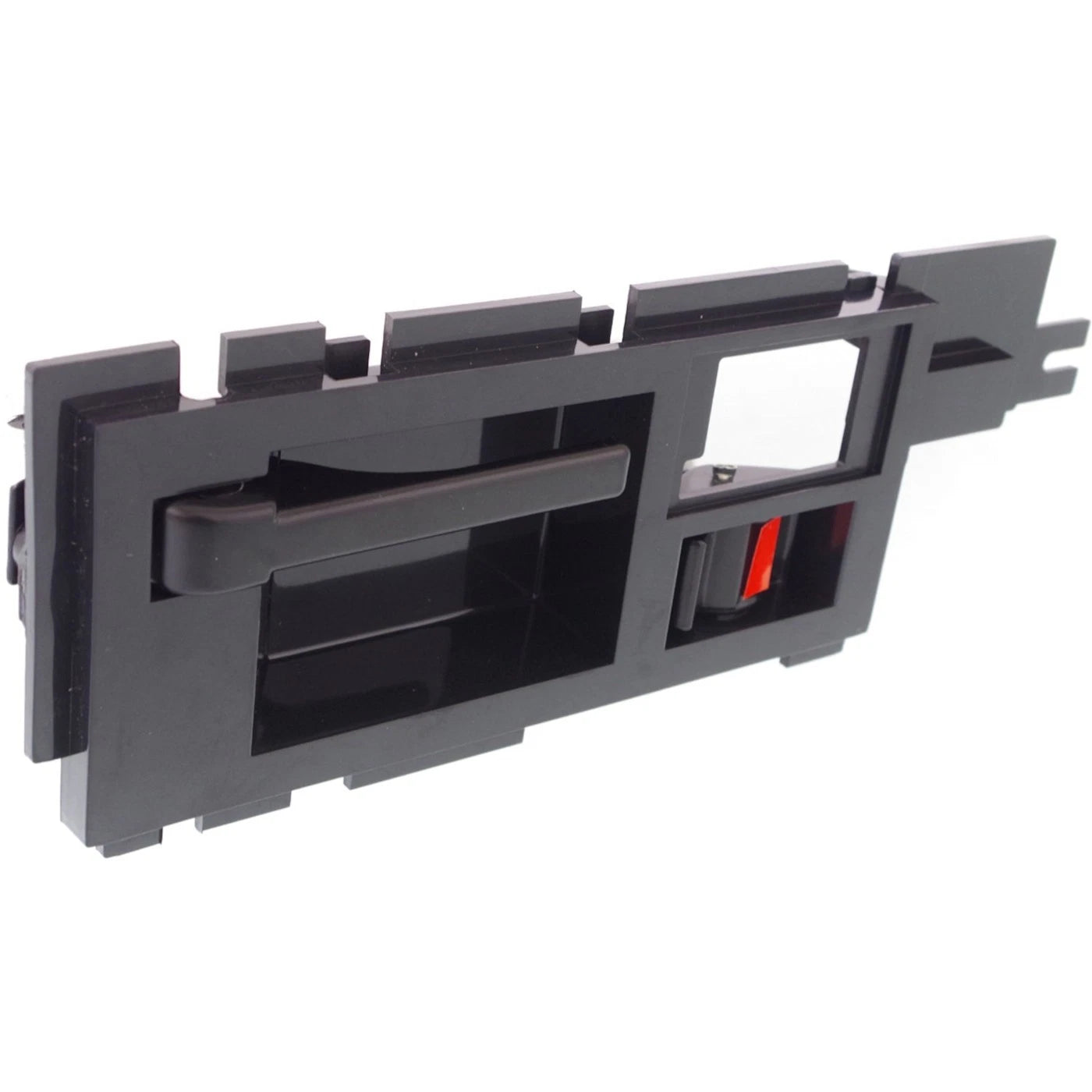 Black Inside Interior Door Handle Pair Front Set for 86-90 Pickup Truck S10 S-15