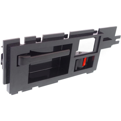 Black Inside Interior Door Handle Pair Front Set for 86-90 Pickup Truck S10 S-15