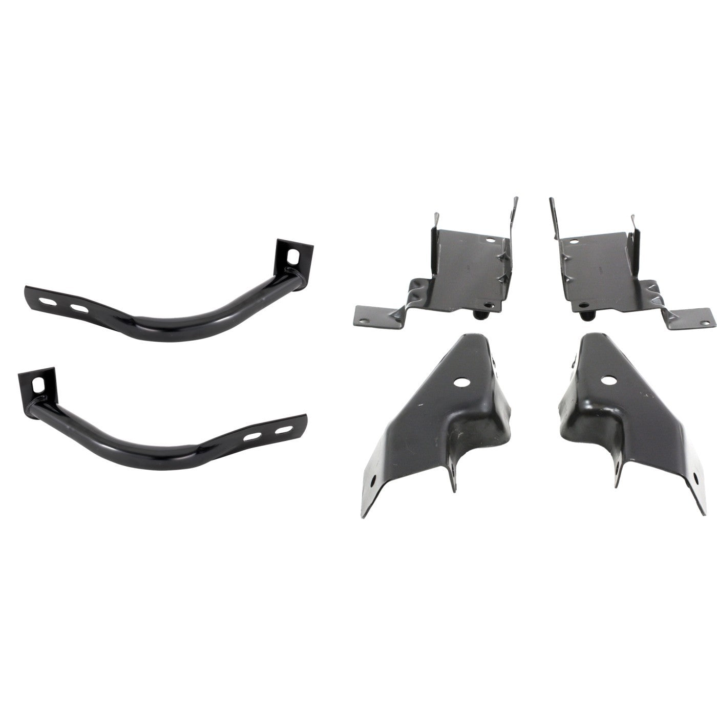 Set of 3 Bumper Bracket For Chevrolet Silverado 1500 2003-2006 Front Driver Side