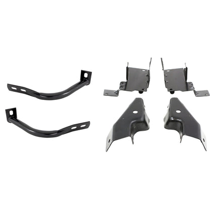 Set of 3 Bumper Bracket For Chevrolet Silverado 1500 2003-2006 Front Driver Side