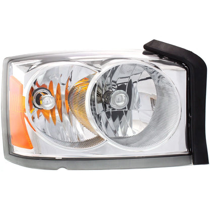 Halogen Headlight Set For 2005 Dodge Dakota Left & Right w/ Bulb(s) Pair