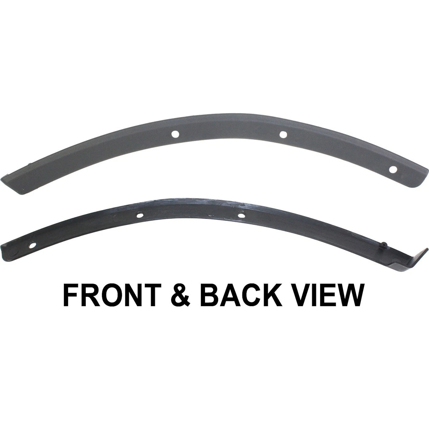 FOR 2007-2013 CHEVY SILVERADO 1500 FRONT BUMPER OUTER FILLER SET