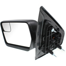 Power Mirror For 2011-2014 Ford F-150 with Reflector Driver Side Paintable