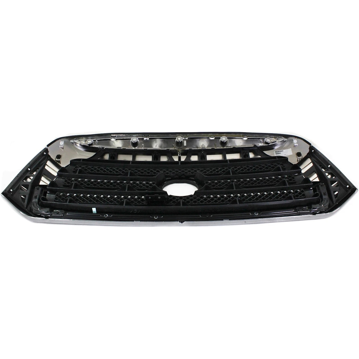 Grille For 2007-2009 Toyota Tundra Chrome Shell w/ Black Insert Plastic