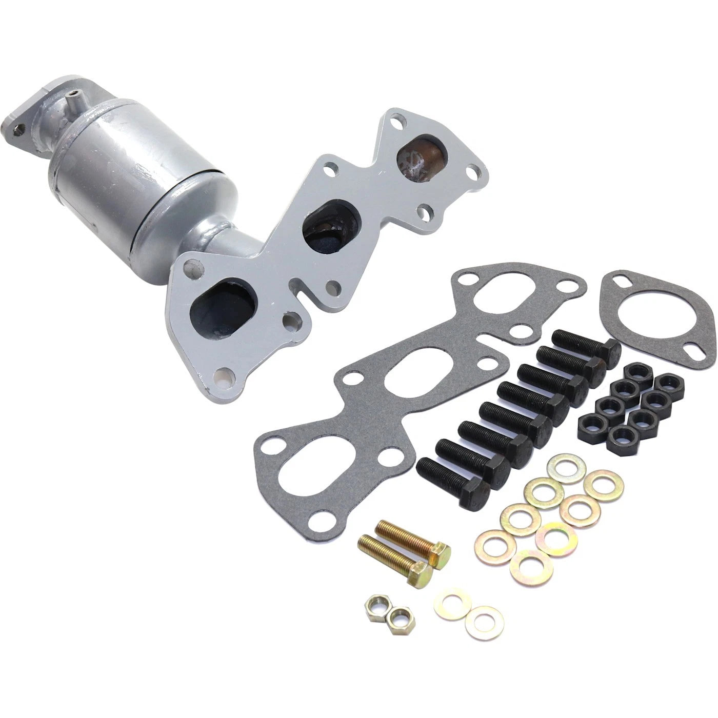 Catalytic Converter Pair For 06-10 Hyundai Azera 06-07 Hyundai Sonata 3.3L 3.8L
