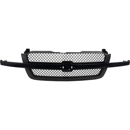 Grille Assembly Primed For 2003-2007 Chevrolet Silverado 1500 - For SS Model