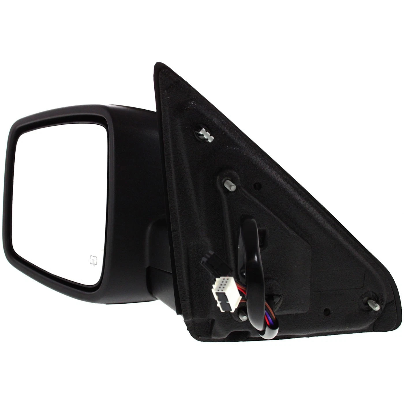 Mirror For 2011-2012 Ram 1500 With Signal Light Textured Black Front Driver Side