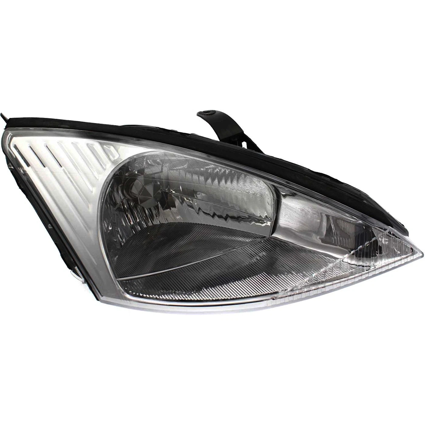 Driver and Passenger Side Headlights For Ford Focus 2000-2002 Halogen w/ Bulb/s