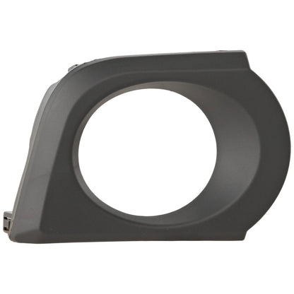 Fog Light Trim Set For 2010-2013 Toyota 4Runner Left & Right Black Plastic 2Pc