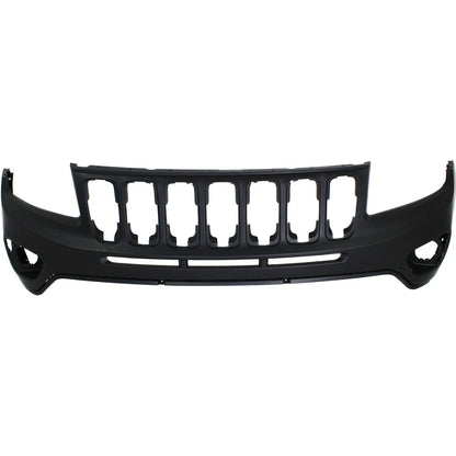 Bumper Covers Fascias Set of 2 For 2011-17 Jeep Compass MK Platform Front Upper