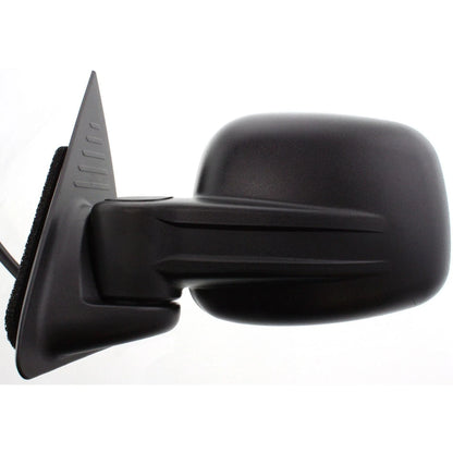 Power Mirror For 2002-2007 Jeep Liberty Driver Side Heated Textured Black