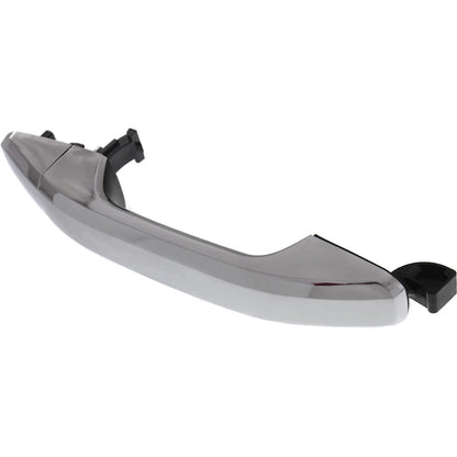 Exterior Door Handle Set of 4 For 14-18 Chevrolet Silverado 1500 Chrome Plastic