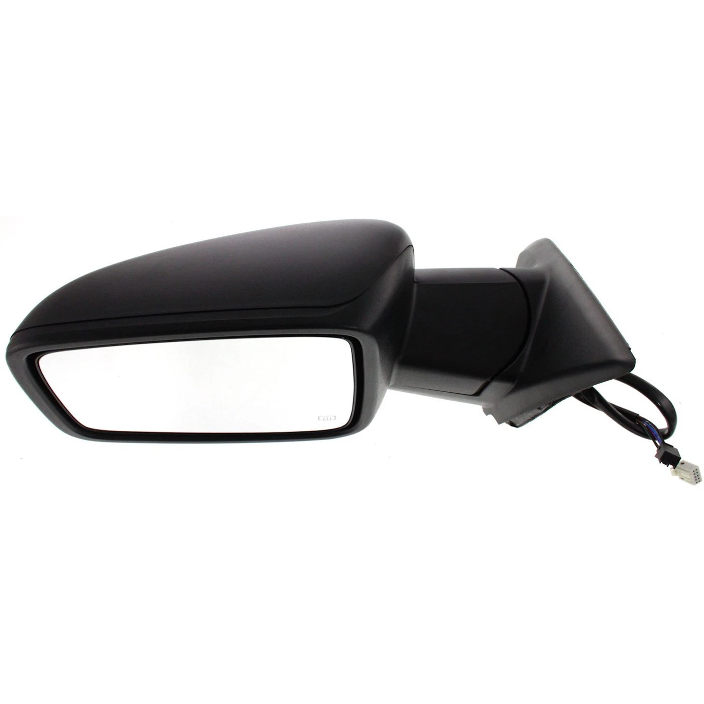 Mirror For 2011-2012 Ram 1500 With Signal Light Textured Black Front Driver Side