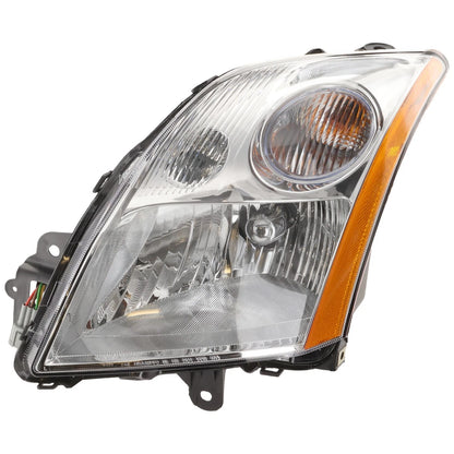 Headlight Assembly Set For 2007-2009 Nissan Sentra Sedan Left Right With Bulb
