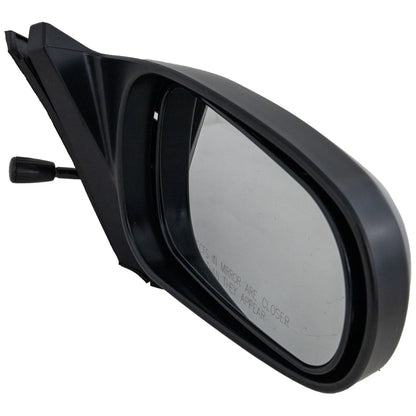 Manual Remote Mirror Set Of 2 For 1996-2000 Honda Civic Coupe Hatchback