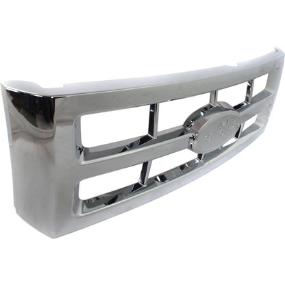 Grille For 2008-2012 Ford Escape Chrome Plastic CAPA