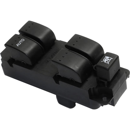 Window Switch For 2004-2009 Mazda 3 Front Left5-Button 1 Female Connector Black