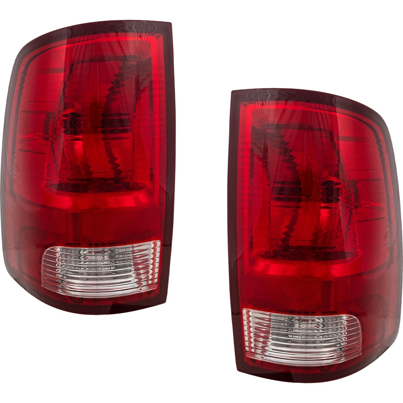 Pair Tail Light For 2011-18 Ram 1500 2009-10 Dodge Ram 1500 CAPA Standard Type