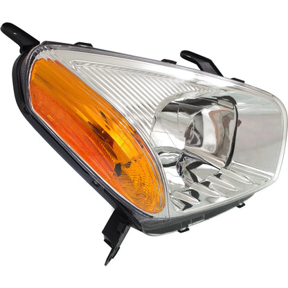 Headlight Set For 2001-2003 Toyota RAV4 Left and Right With Bulb 2Pc
