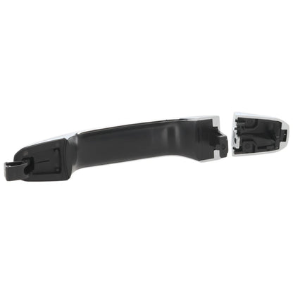 Exterior Door Handle For 2014-2018 Chevrolet Silverado 1500 Rear Chrome Plastic