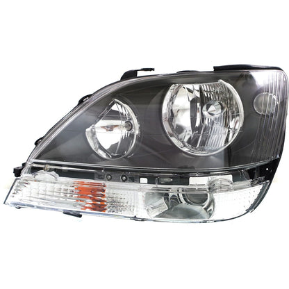Headlights Headlamps Left & Right Pair Set NEW for 99-00 Lexus RX300
