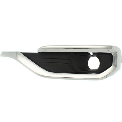 Fog Light Trim For 2017-2018 GMC Acadia Driver and Passenger Side