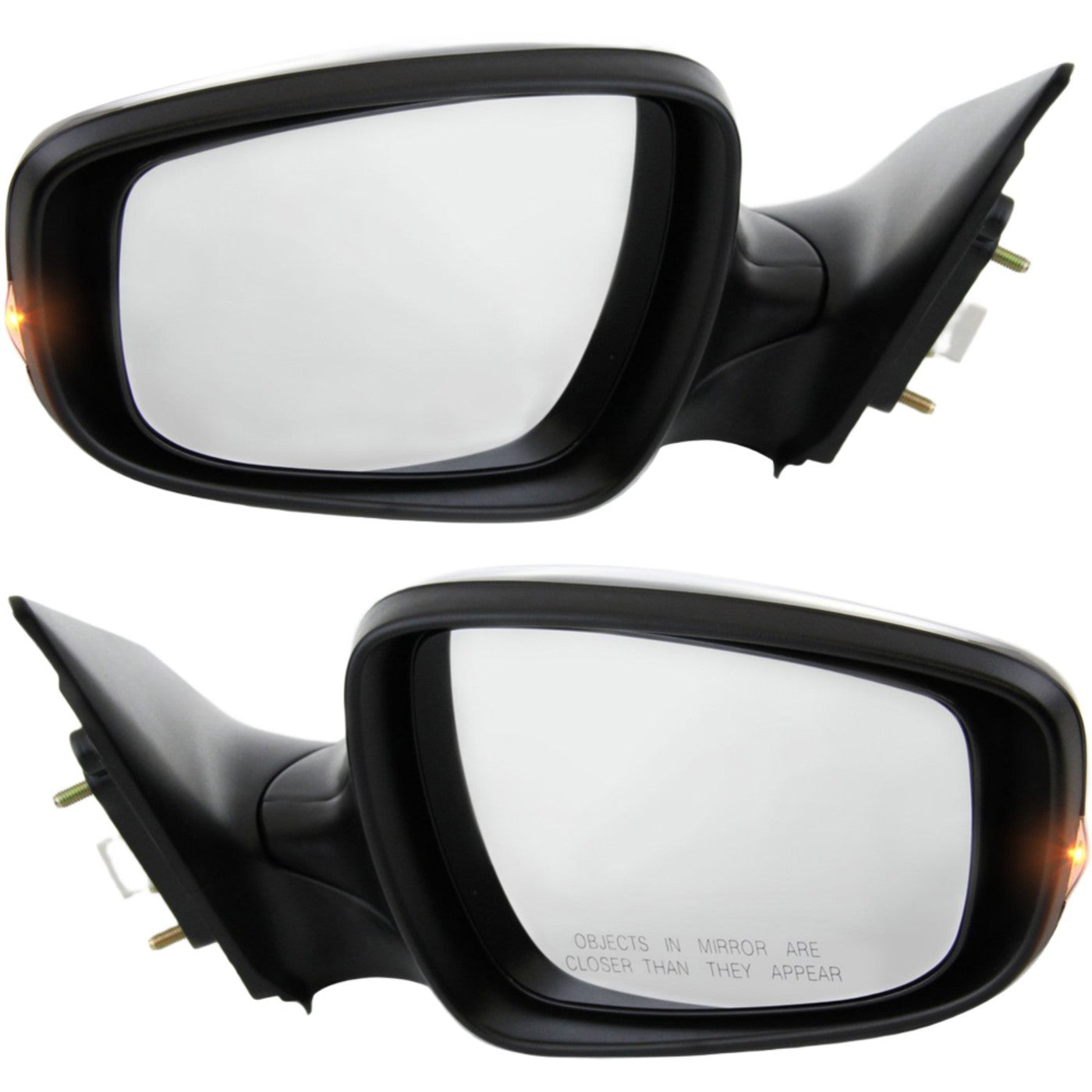 Set Of 2 Mirror Power For 2011-2013 Hyundai Elantra Left Right With Signal Light