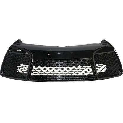 Bumper Grille For 2015-2016 Toyota Camry Black Plastic