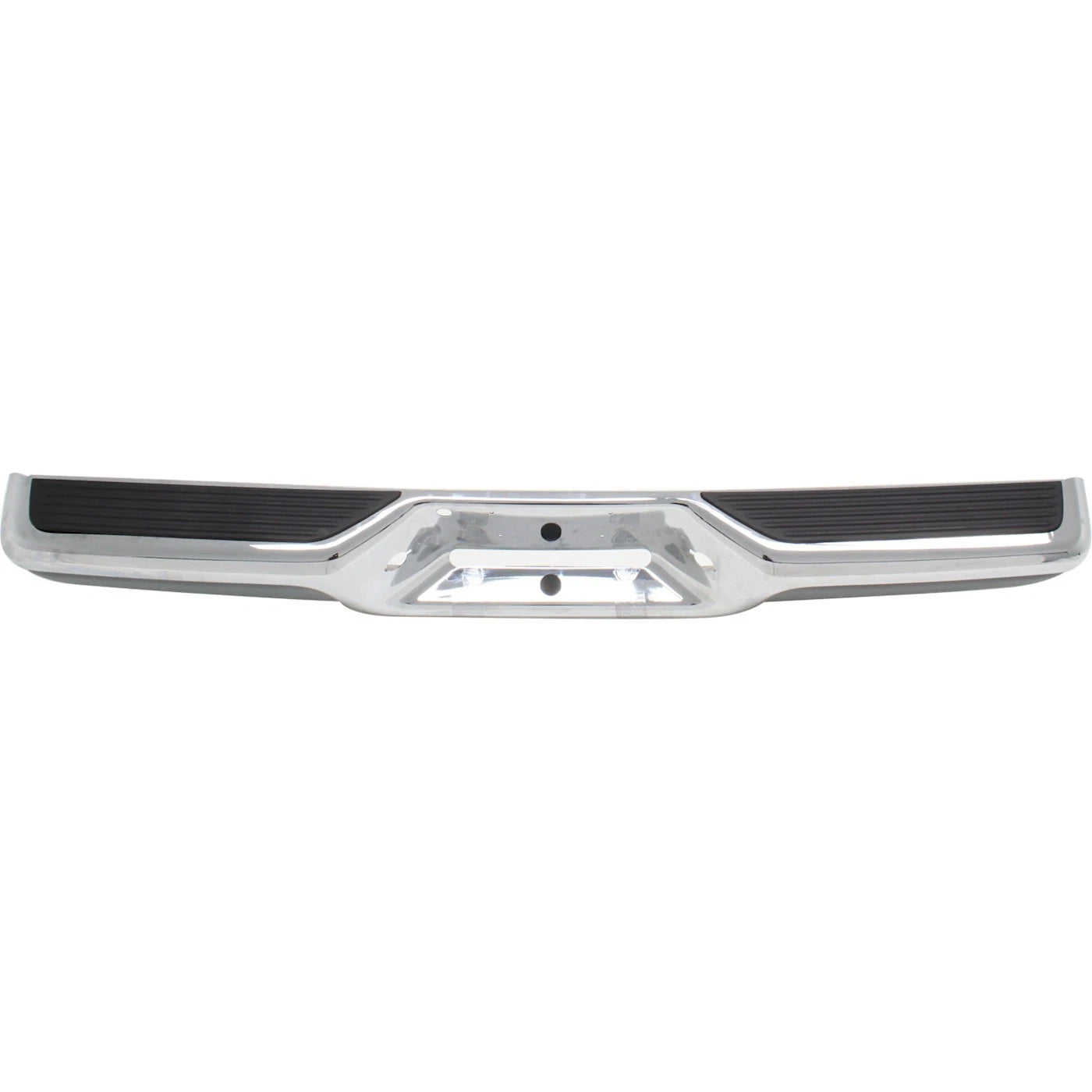 Step Bumper For Dodge Dakota 1997-2004 Rear Bright w/ Gray Pad