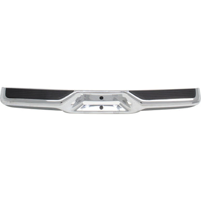 Step Bumper For Dodge Dakota 1997-2004 Rear Bright w/ Gray Pad