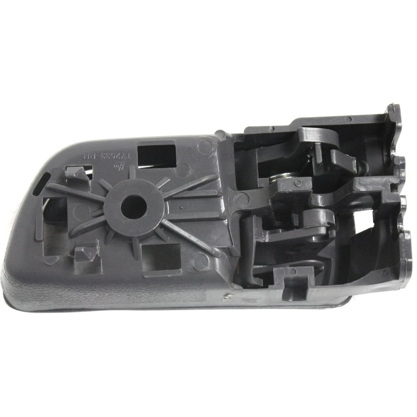 Interior Door Handle For 2004-2010 Toyota Sienna Set of 2 Front Gray Plastic