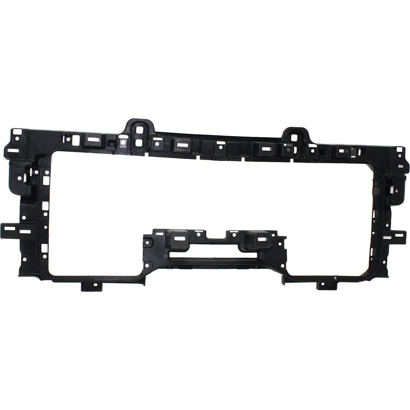 Radiator Support For 2014-2015 Chevrolet Silverado 1500 Black Center CAPA