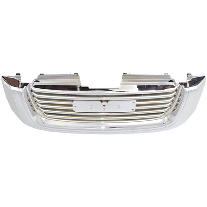 Grille For 2002-2009 GMC Envoy 2002-2006 Envoy XL Chrome Plastic