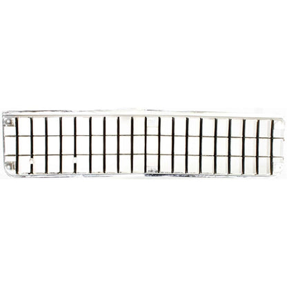 For 1986-1990 Chevy Caprice Impala Grille Chrome Argent