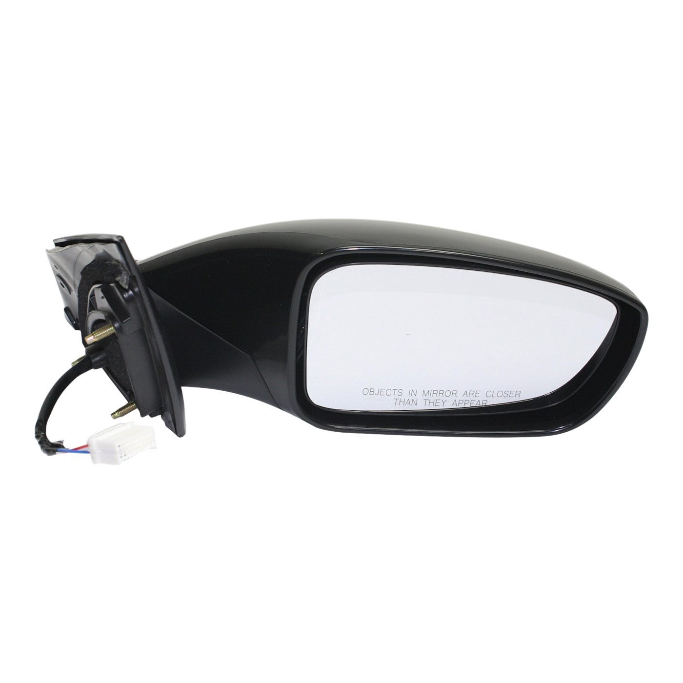 Mirror For 2011-2014 Hyundai Sonata Passenger Side Paintable Manual Folding
