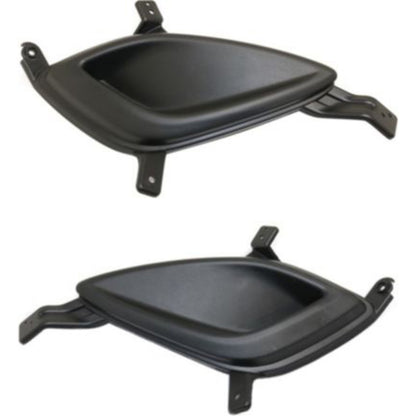 Fog Light Cover Set For 2011-2013 Hyundai Elantra USA Built Front Textured Black