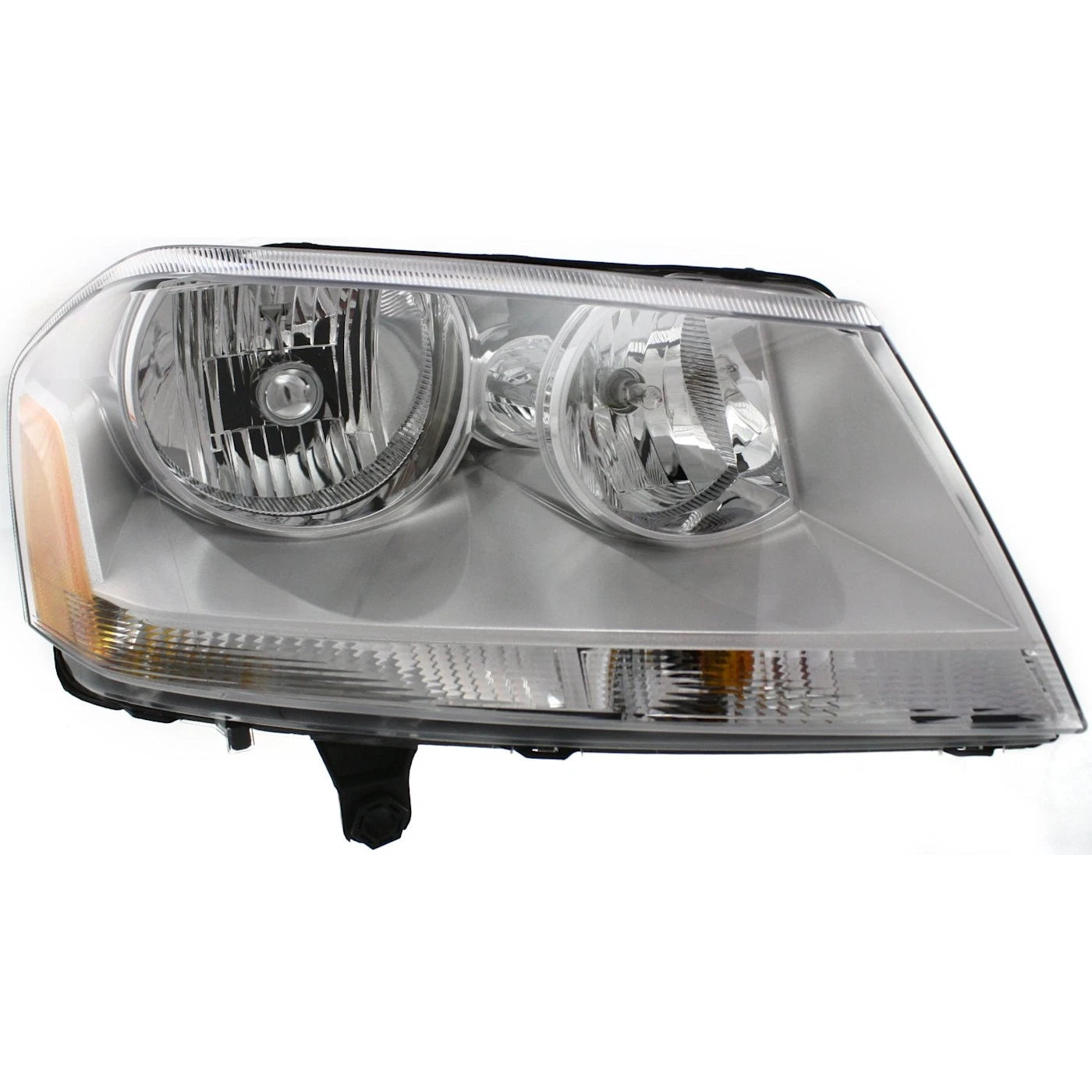 Headlight Assembly Set For 2008-2014 Dodge Avenger Sedan Left Right With Bulb