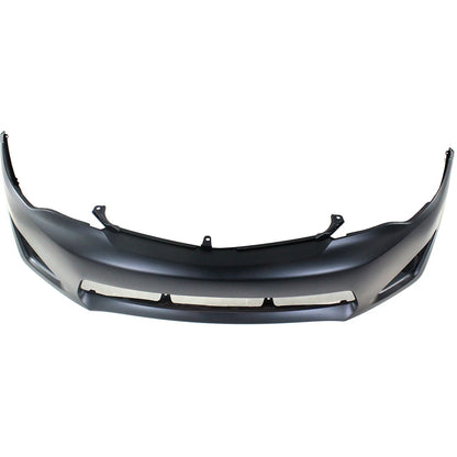 Bumper Cover Kit For 2012-14 Toyota Camry L LE XLE Front w/o Signal Light Holes
