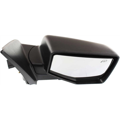 Mirror Set Of 2 For 2006-2010 Ford Explorer Heated With Puddle Light Black