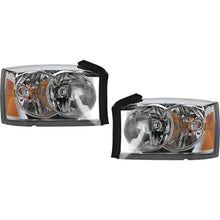 Halogen Headlight Set For 2005 Dodge Dakota Left & Right w/ Bulb(s) Pair