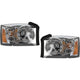 Halogen Headlight Set For 2005 Dodge Dakota Left & Right w/ Bulb(s) Pair
