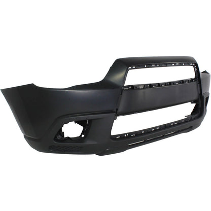 Front Bumper Cover For 11-12 Mitsubishi Outlander Sport w/ fog lamp holes Primed