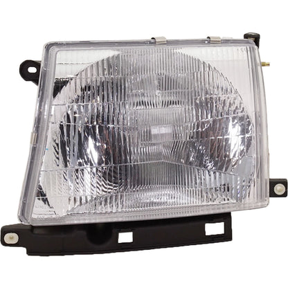 Halogen Headlight Kit For 1998-2000 Toyota Tacoma RWD Left and Right with Bulbs