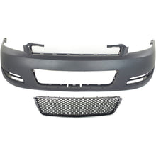 Bumper Cover and Grille Kit For 2006-2013 Chevrolet Impala Front Sedan Primed
